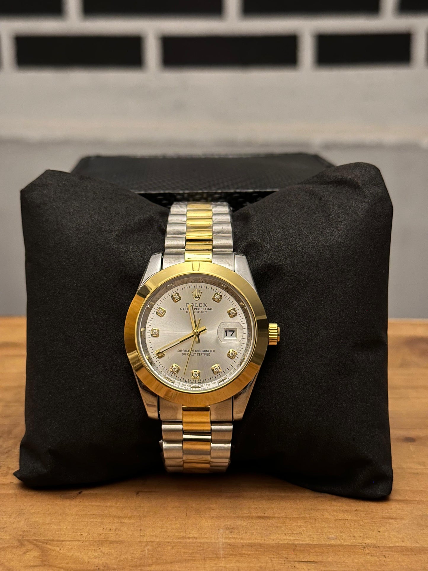 Dial RLX Date – 40mm – Stainless Steel – S477