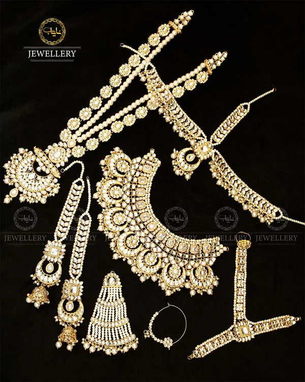 Kinza Kundan Bridal set-2914