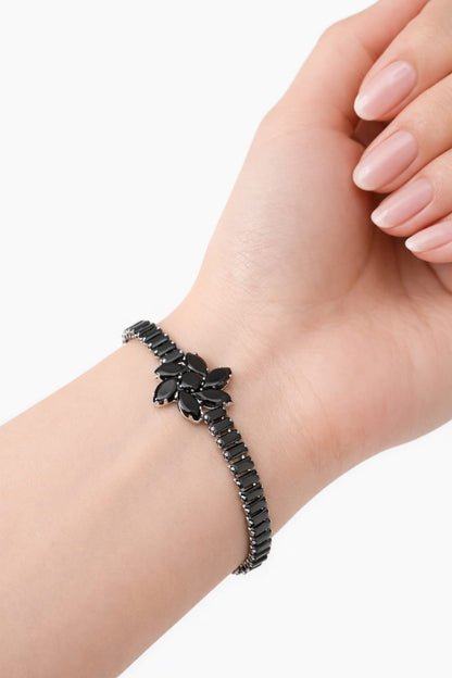 Imported China  Luxury Noir Bloom Bracelet For Women