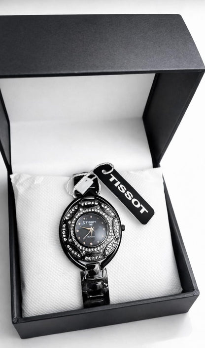 Imported Tissot Diamond Crystal Women watch