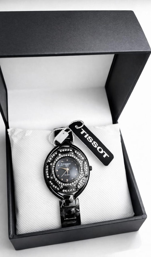 Imported Tissot Diamond Crystal Women watch